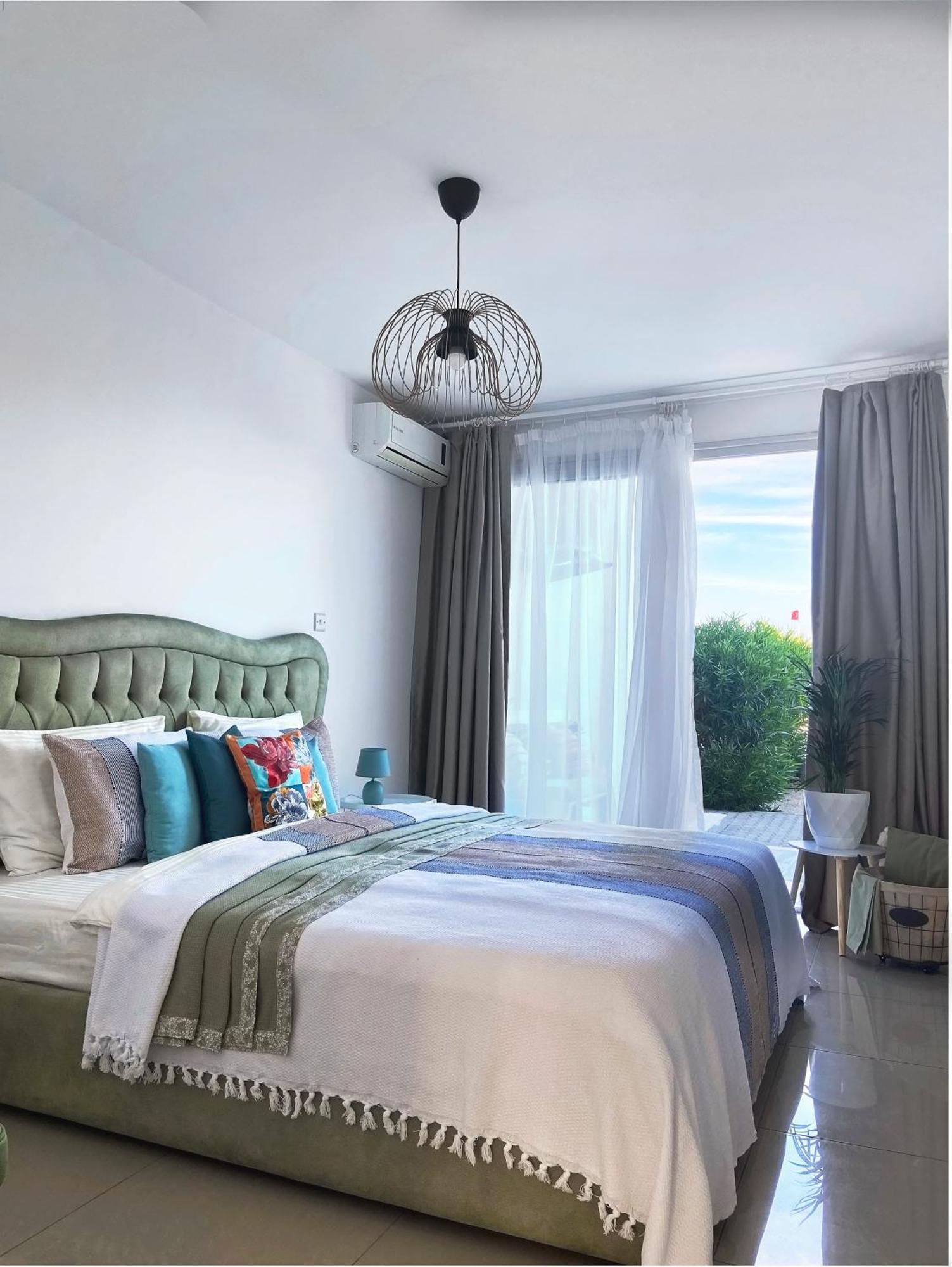 Spacious Three-Bedroom Apartment With Sea View A4 Lápithosz Kültér fotó