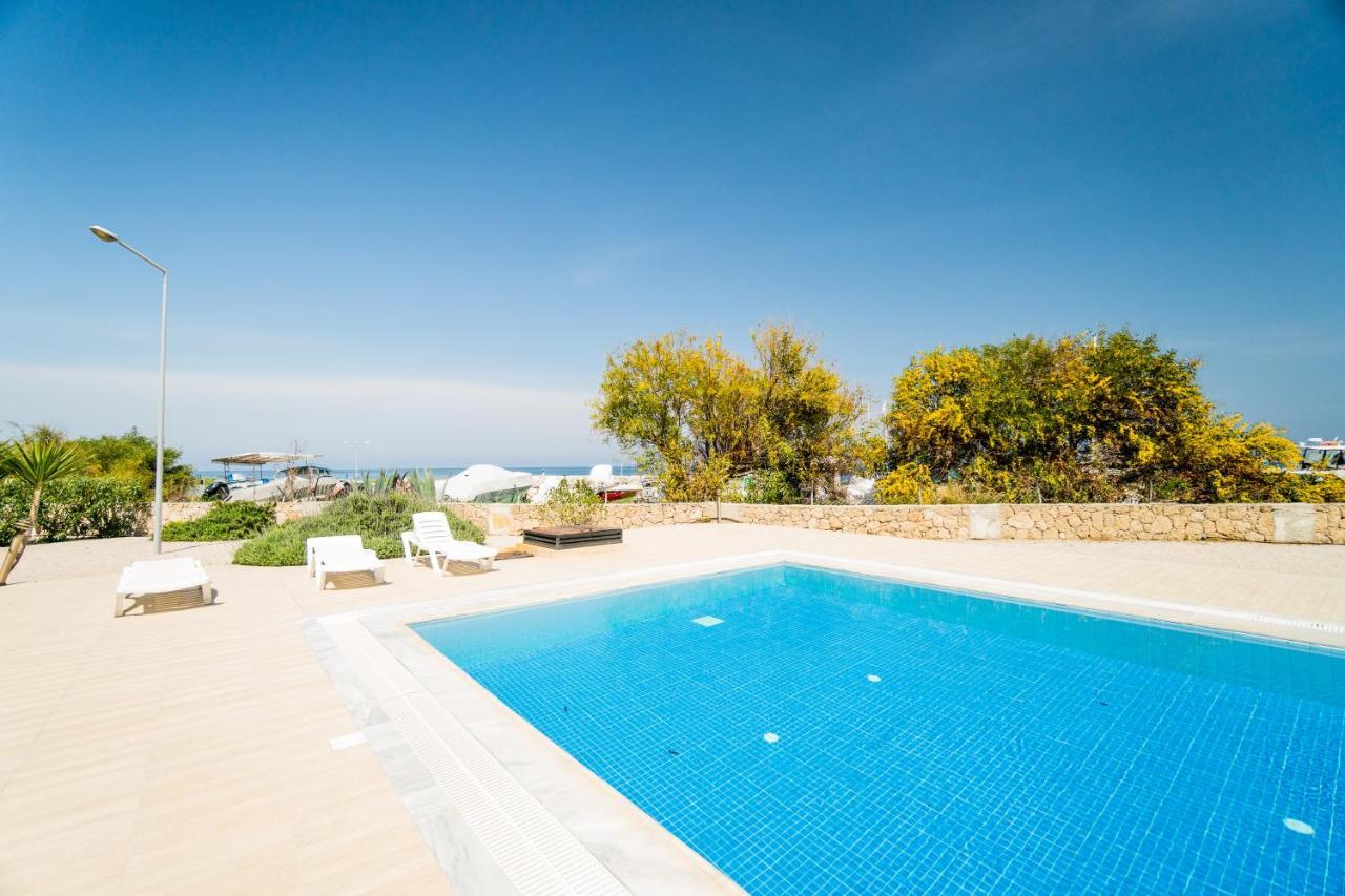 Spacious Three-Bedroom Apartment With Sea View A4 Lápithosz Kültér fotó