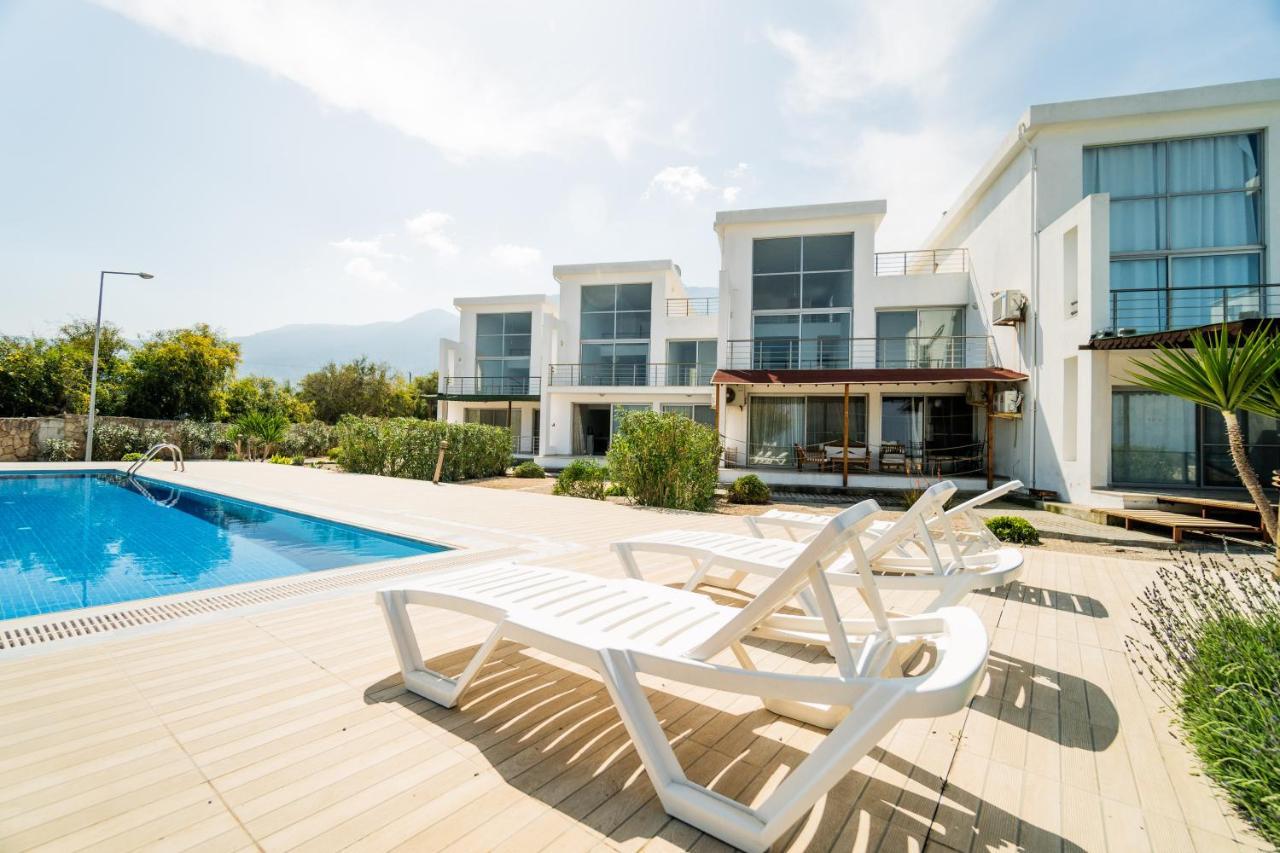 Spacious Three-Bedroom Apartment With Sea View A4 Lápithosz Kültér fotó