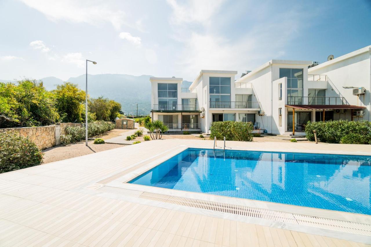 Spacious Three-Bedroom Apartment With Sea View A4 Lápithosz Kültér fotó